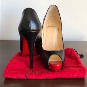 Louboutin Peep-toe Pumps